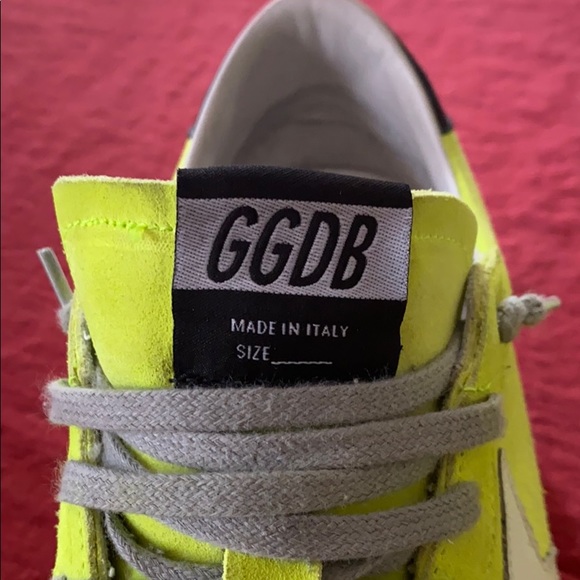 Golden Goose Size 42 Neon Green - Picture 4 of 7